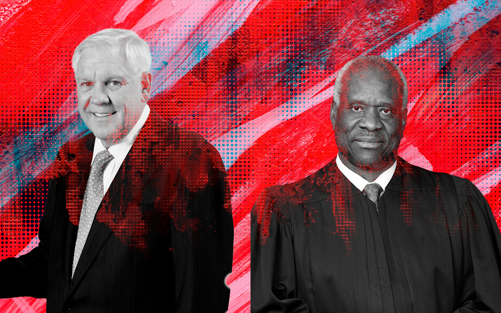 Harlan Crow and Justice Clarence Thomas