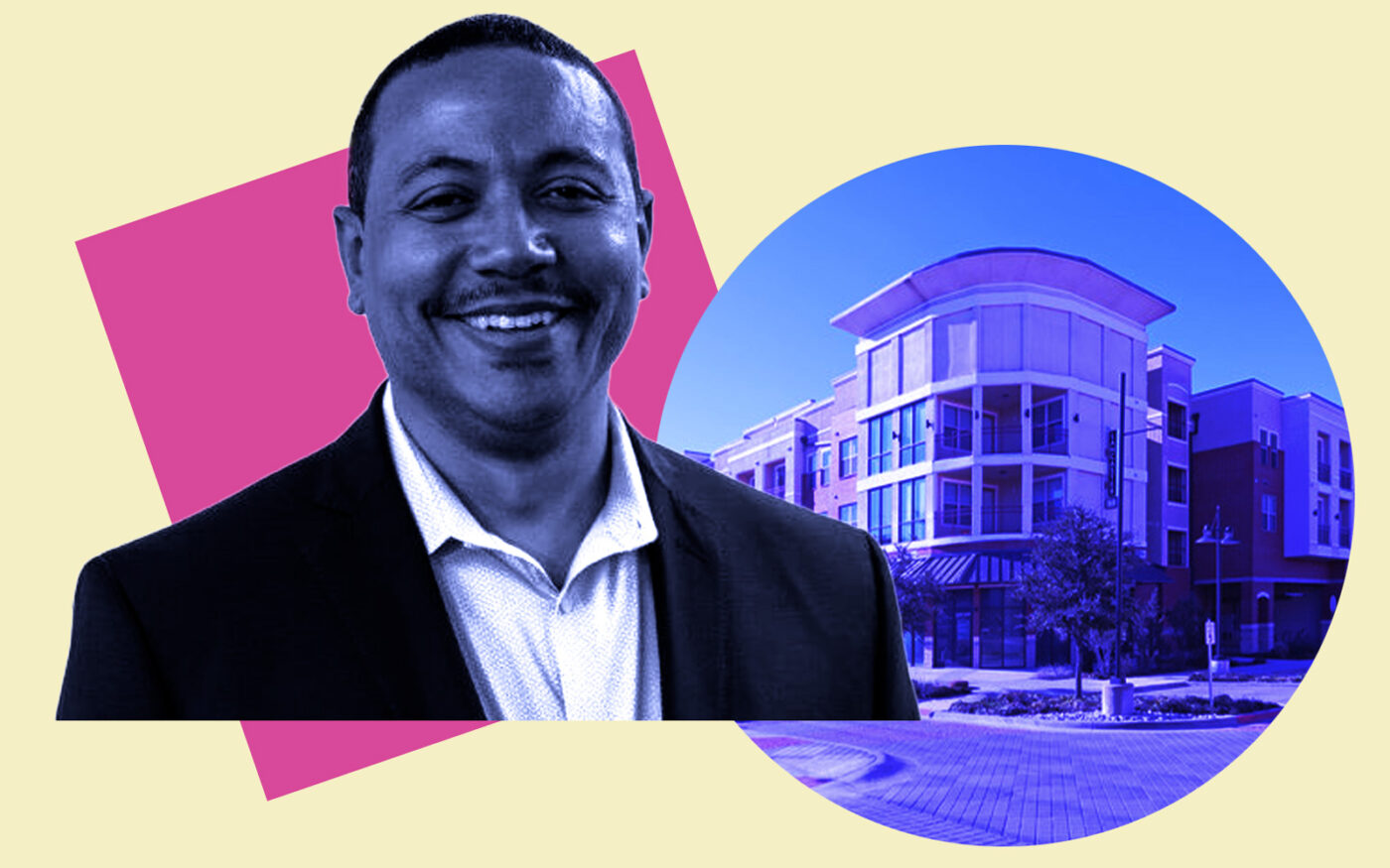 David Noguera of Dallas’s Housing and Neighborhood Services Department and Lancaster Urban Village Apartments