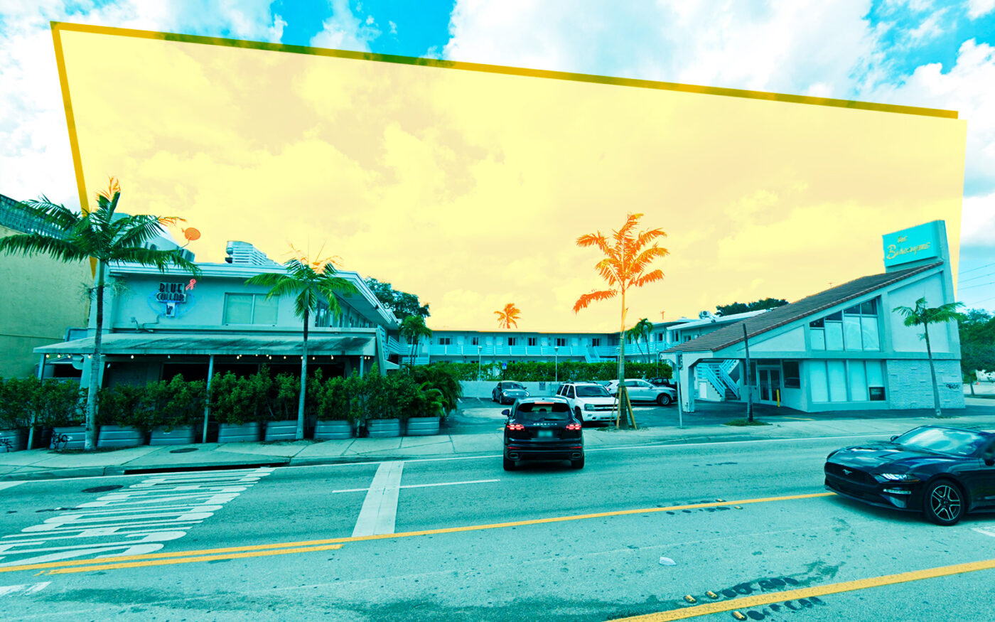 Biscayne Inn motel at 6730 Biscayne Boulevard in Miami