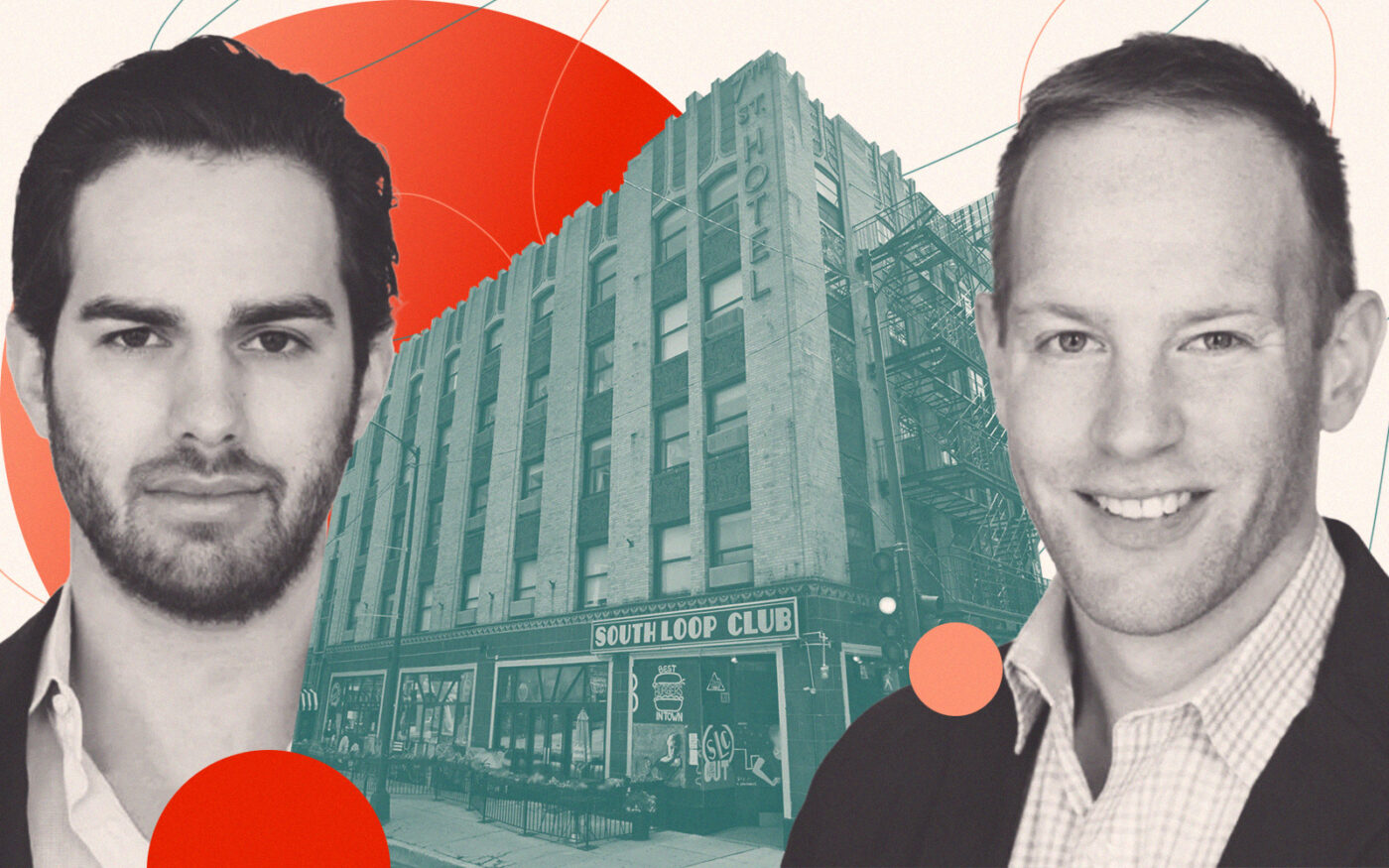 Kiser Group's Aaron Sklar and Noah Birk with 701 South State Street