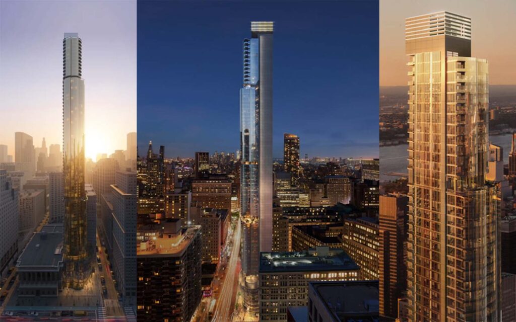 Renderings of the planned project at 989-993 Sixth Avenue (The Chetrit Group)