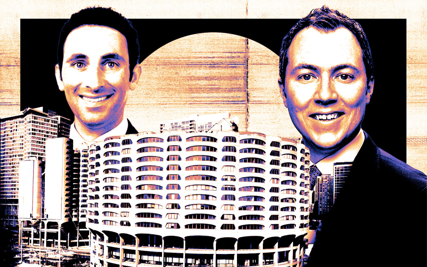 JLL brokers Zachary Kaufman and Kevin Girard, and 800 S. Wells St