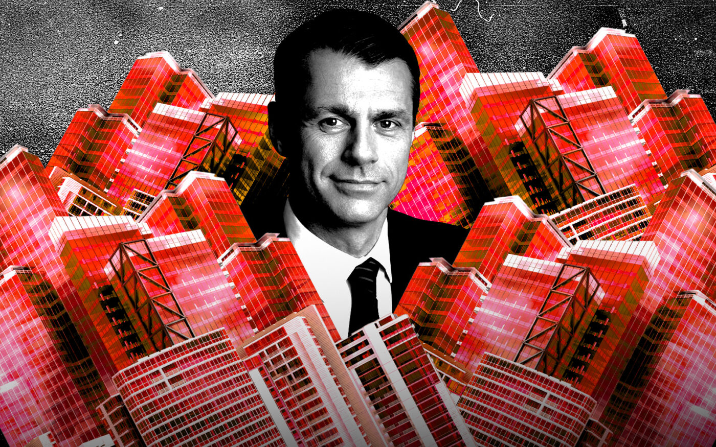 A photo illustration of Brookfield CEO Brian Kingston (Getty, Brookfield)