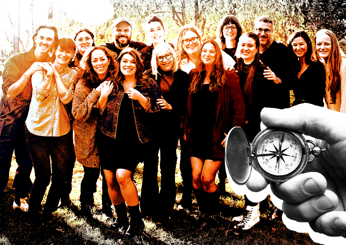 A photo illustration of the Upstate Curious Team (Upstate Curious Team, Getty)
