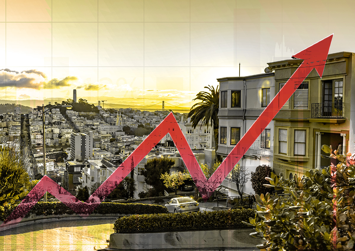 Bay Area home prices tick up after nine months of decline