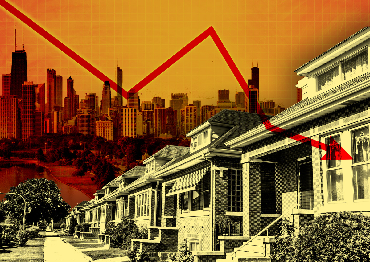 Chicago-area home prices fall for first time in 12 years