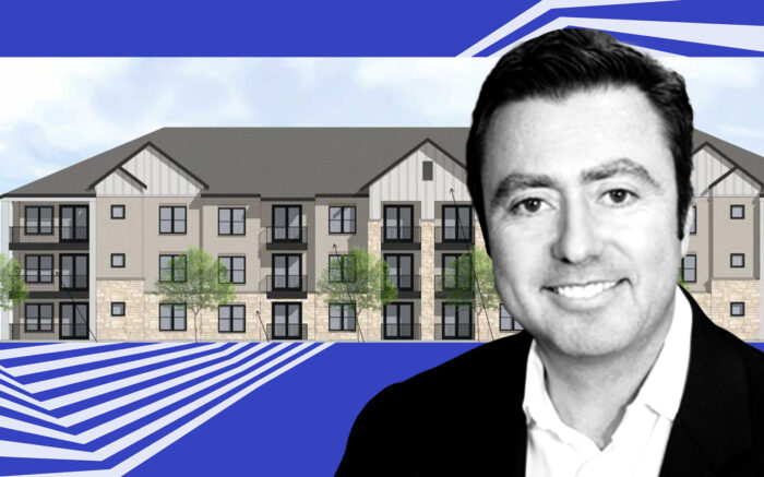 Cypress Equity Investments' Michael Sorochinsky and a rendering of the project