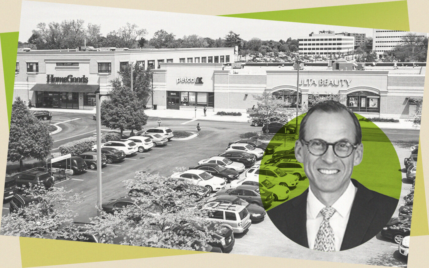DRA Advisors' David Luski with the Shops at Orchard Place