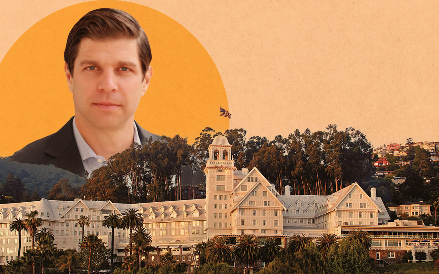 Ohana Real Estate's Christopher Smith; Claremont Hotel, 41 Tunnel Road, Berkeley (Getty, Fairmont Hotels, Ohana Real Estate)