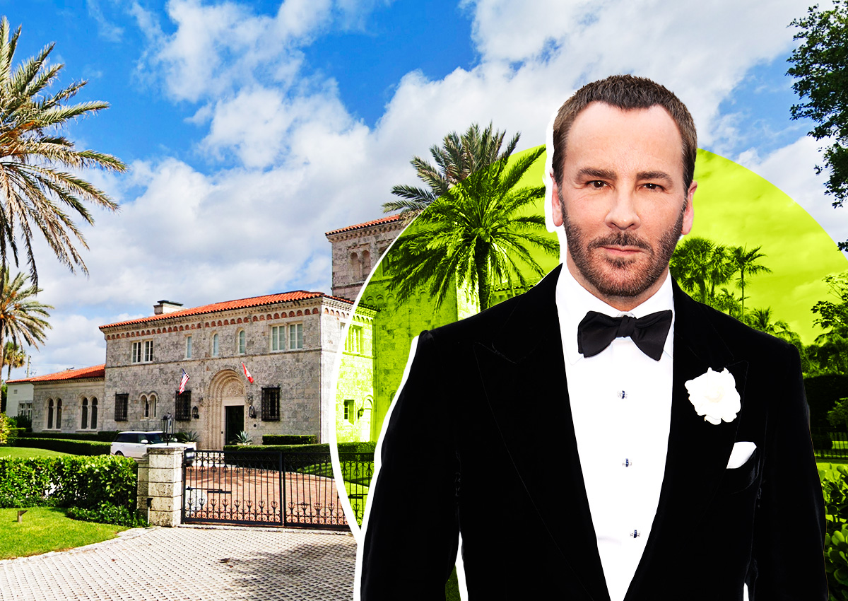 Moving up: Tom Ford swapping Palm Beach mansion in deal valued at over $100M