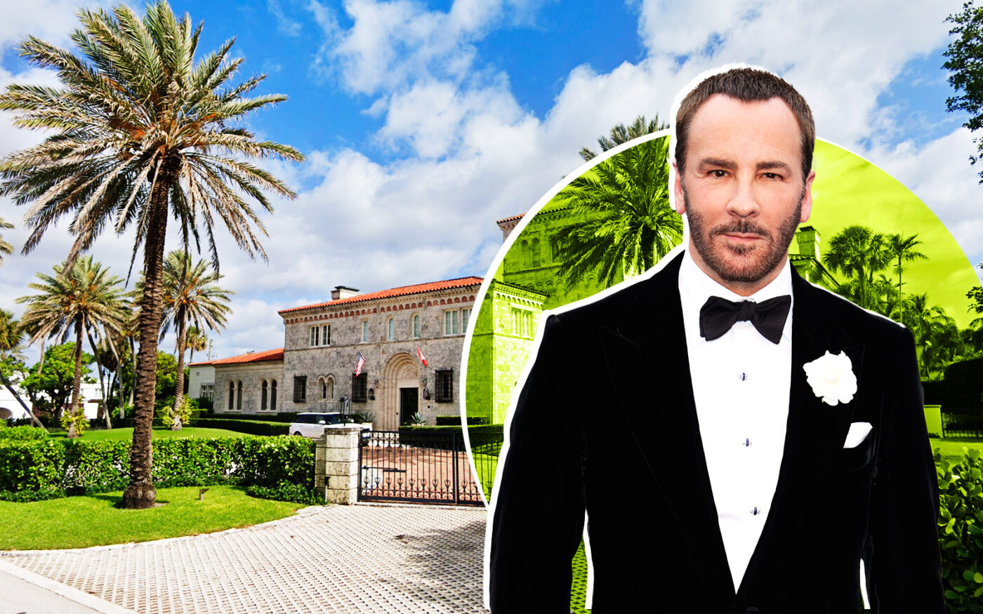 Tom Ford Swapping Mansion in Palm Beach in $100M+ Deal