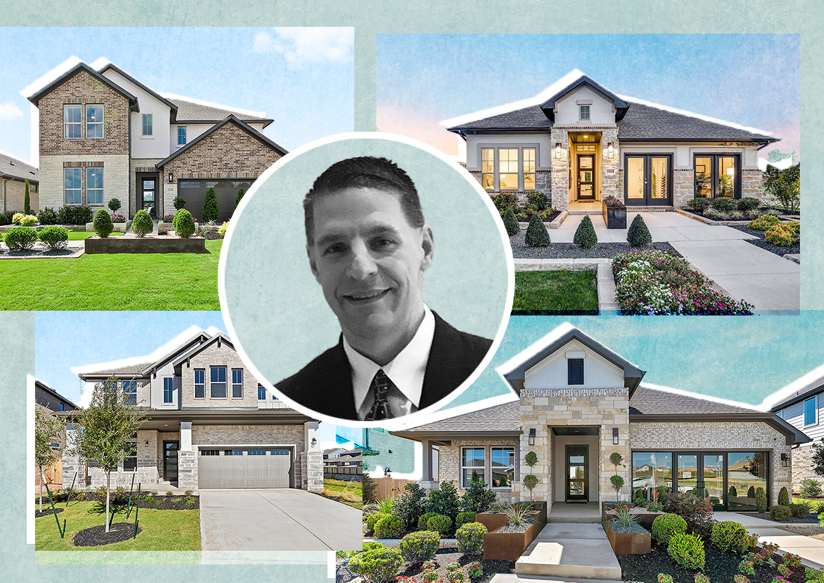 Tri Pointe Homes’ Bryan Havel and varying home styles at the Lariat Community in Liberty Hill