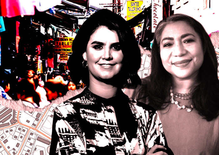 From left: The Central City Association's Nella McOske and Garment Worker Center's Marissa Nuncio (Getty, The Central City Association, Garment Worker Center)