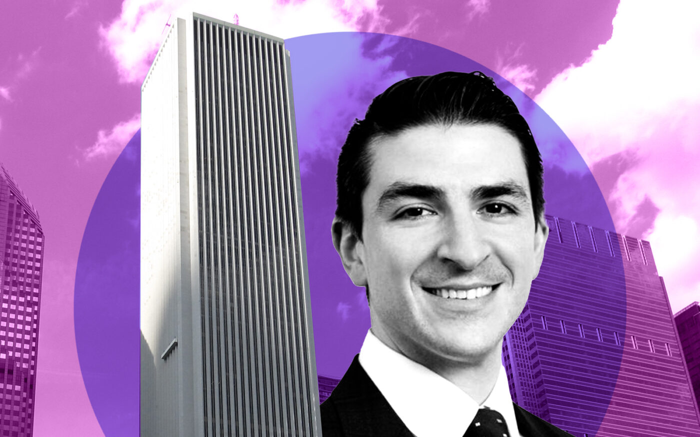 SitusAMC’s Michael Franco with the Aon Center at 200 East Randolph Street