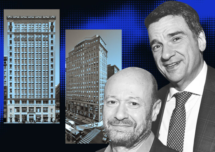 From left: 25 West 45th Street, 183 Madison and APF's Kenneth Aschendorf and Berndt Perl