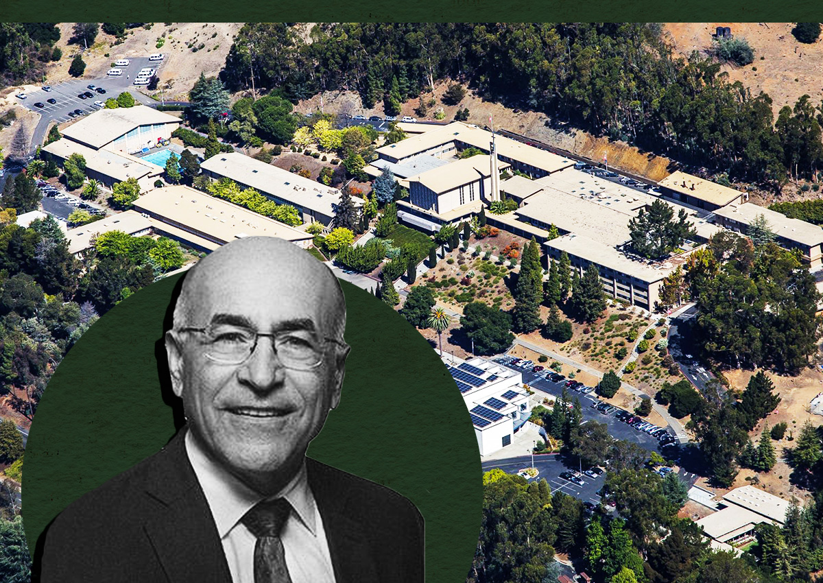 BH Properties' Steve Gozini with Holy Names University at 3500 Mountain Boulevard in Oakland