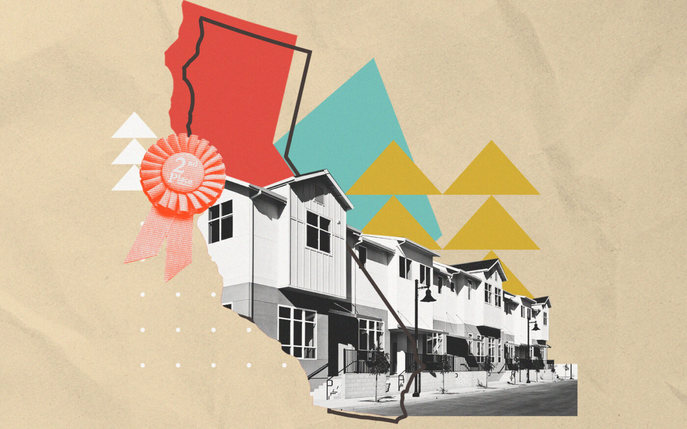 California; apartments; second place ribbon