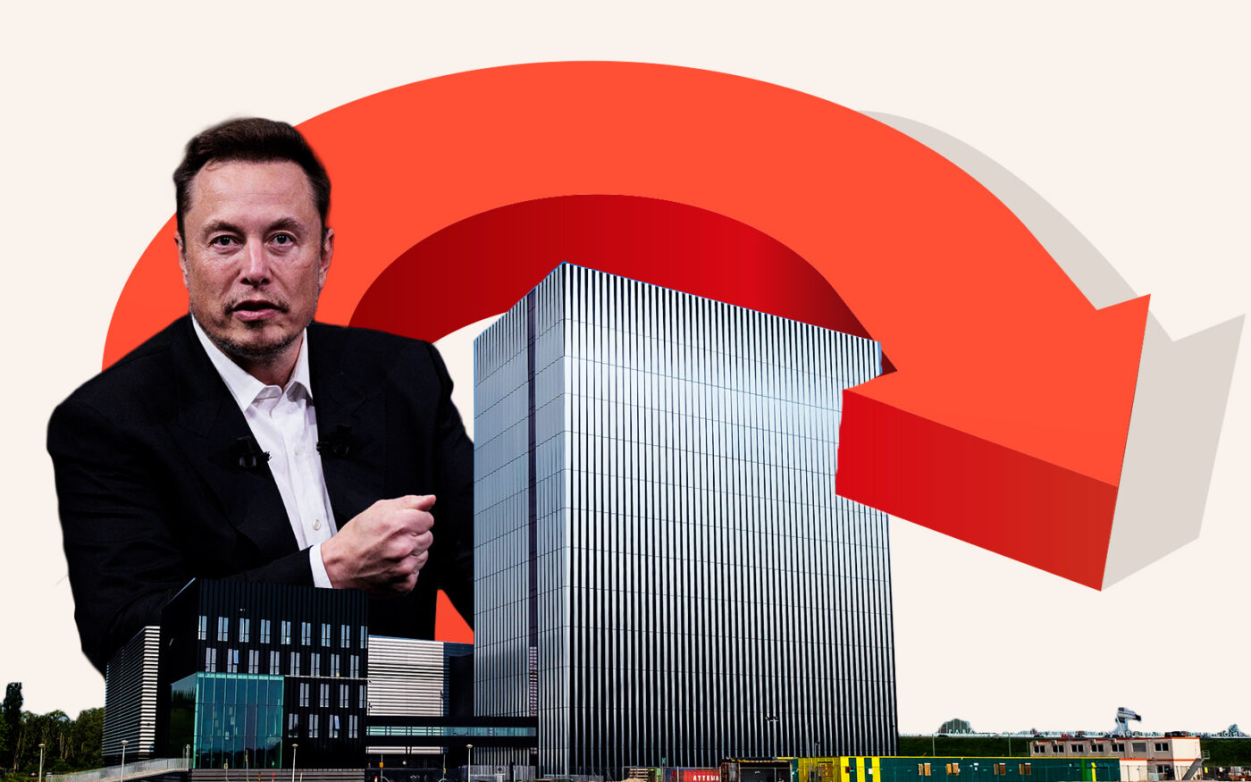 Elon Musk and a data center