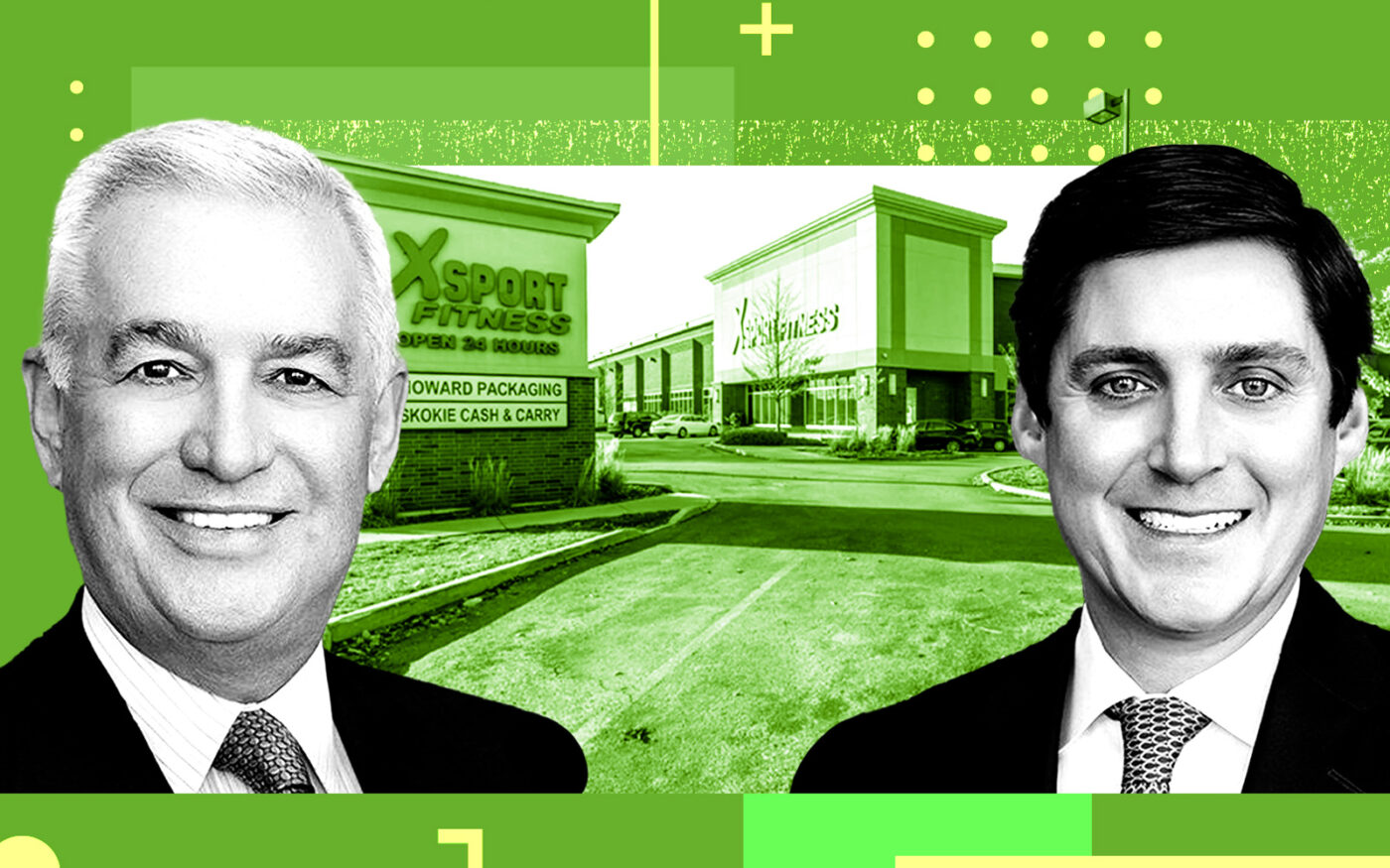 Bernard Capital Investment's Jim Bernhard and Jeff Jenkins with 3450 with Touhy Avenue in Skokie