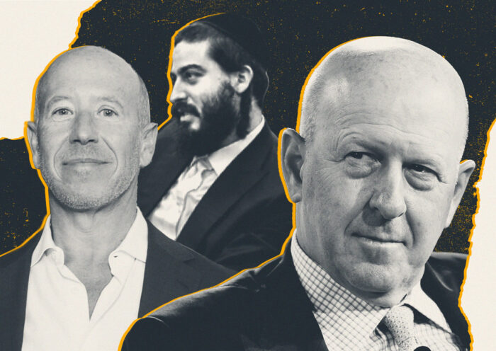 Starwood's Barry Sternlicht, Joel Schreiber and Goldman Sachs’s David Solomon