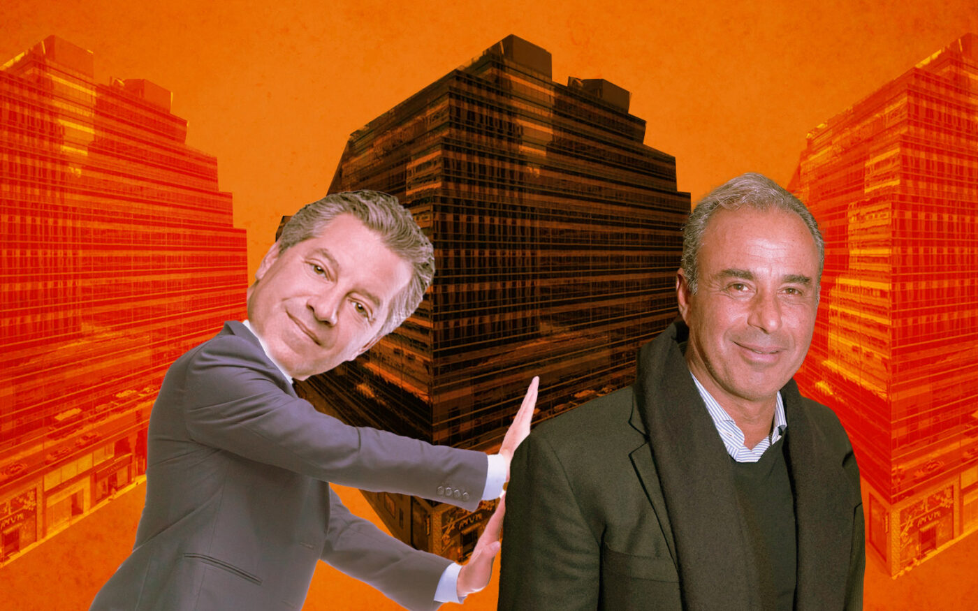 SL Green’s Marc Holliday, Ashkenazy Acquisition’s Ben Ashkenazy and 625 Madison Avenue (Getty, SL Green)