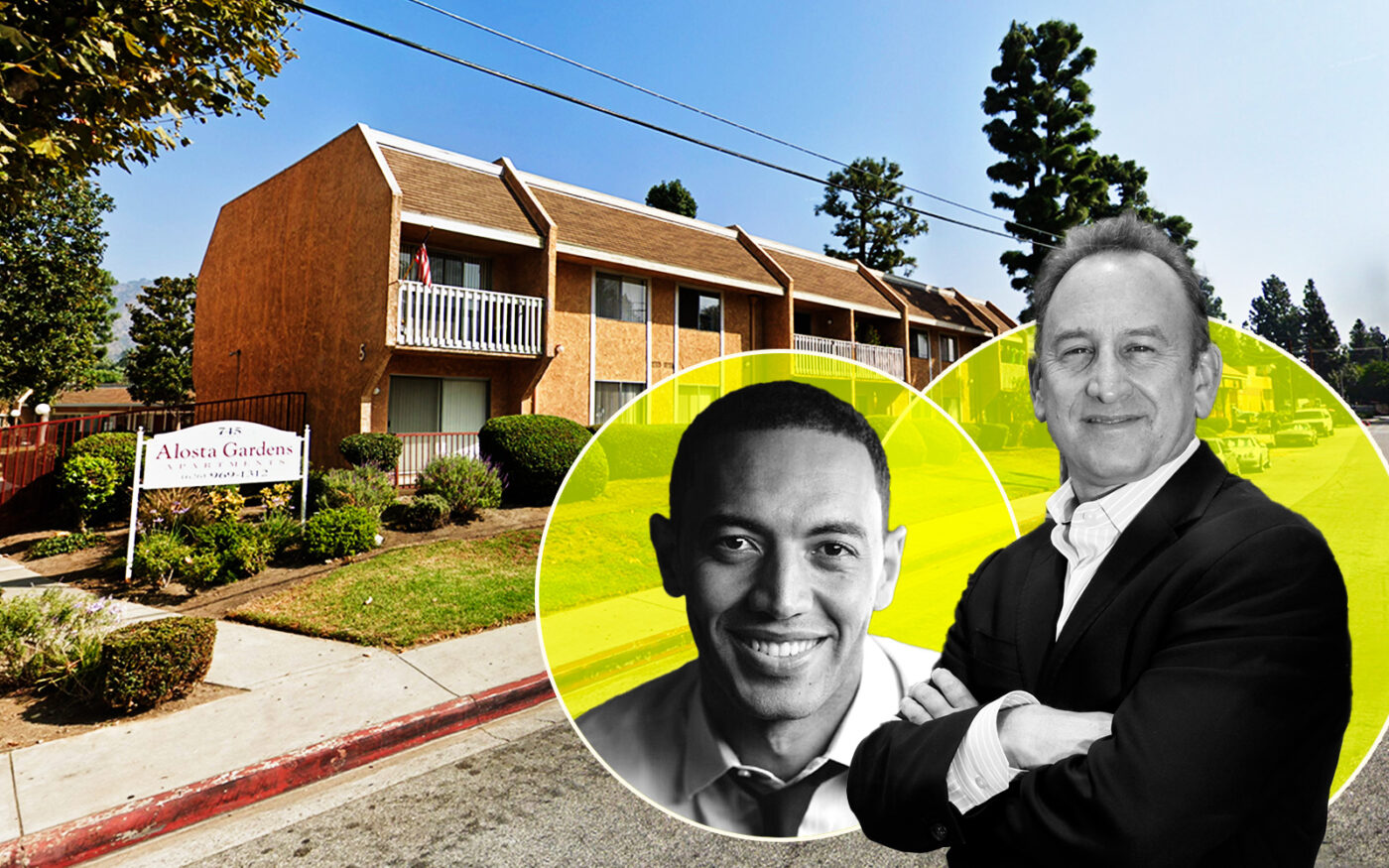 Alosta Gardens at 745 E 5th Street in Azusa with Bold Communities' Mike Miller and California Landmark Group's Ken Kahan