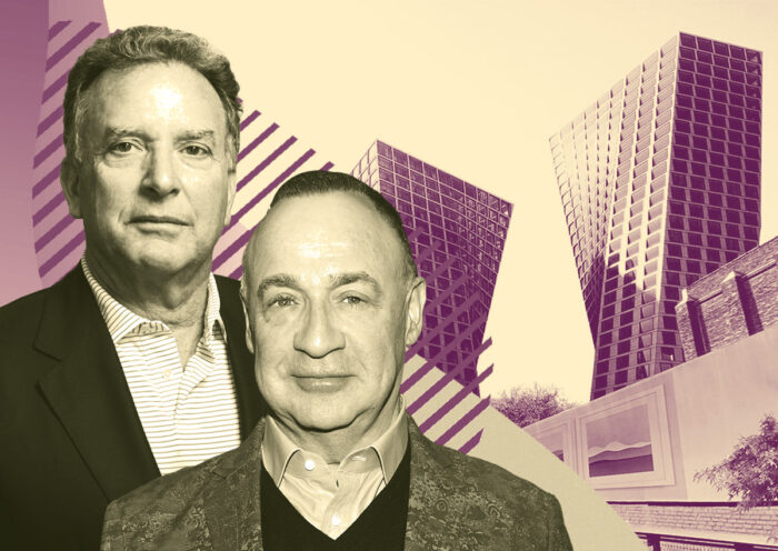 Witkoff Group's Steve Witkoff and Access industries' Len Blavatnik with 76 11th Avenue