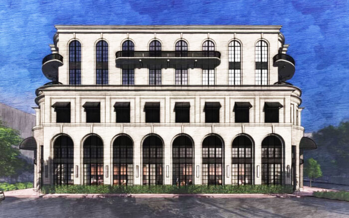 Renderings of the Proposed headquarters in Coral Gables
