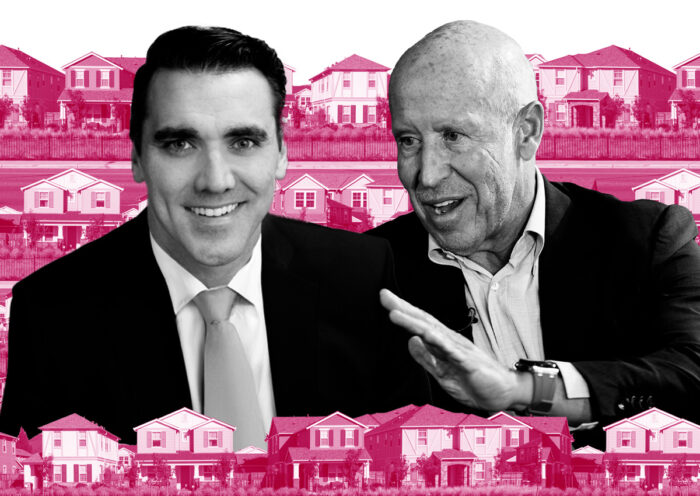 Invitation Homes CEO Dallas Tanner and Starwood Capital's Barry Sternlicht