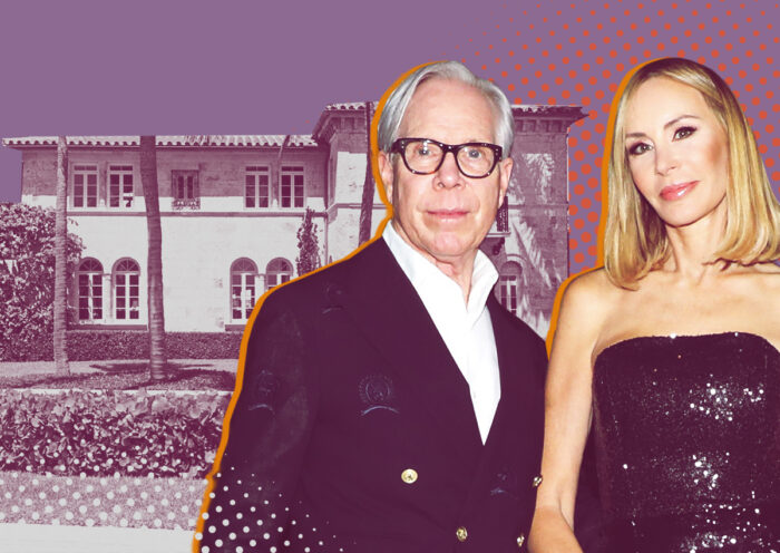Tommy Hilfiger and Dee Ocleppo with 930 South Ocean Boulevard