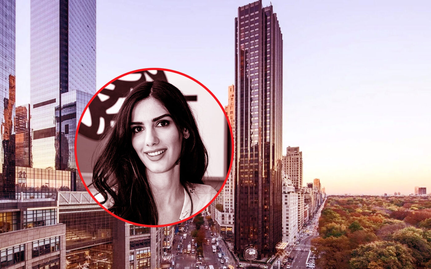 Corcoran's Federica Floris and Trump International Hotel and Tower on Central Park West (Facebook, Trump Organization)