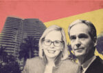 1100 South Flagler Drive, Cindy Bardes Galvin and Christopher Galvin (Getty, Google Maps, Bardes Interiors)