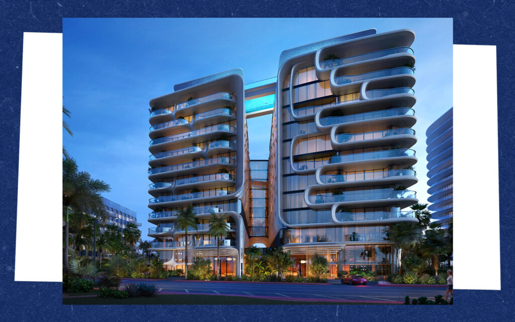 A rendering of the project (Rendering via Zaha Hadid Architects)