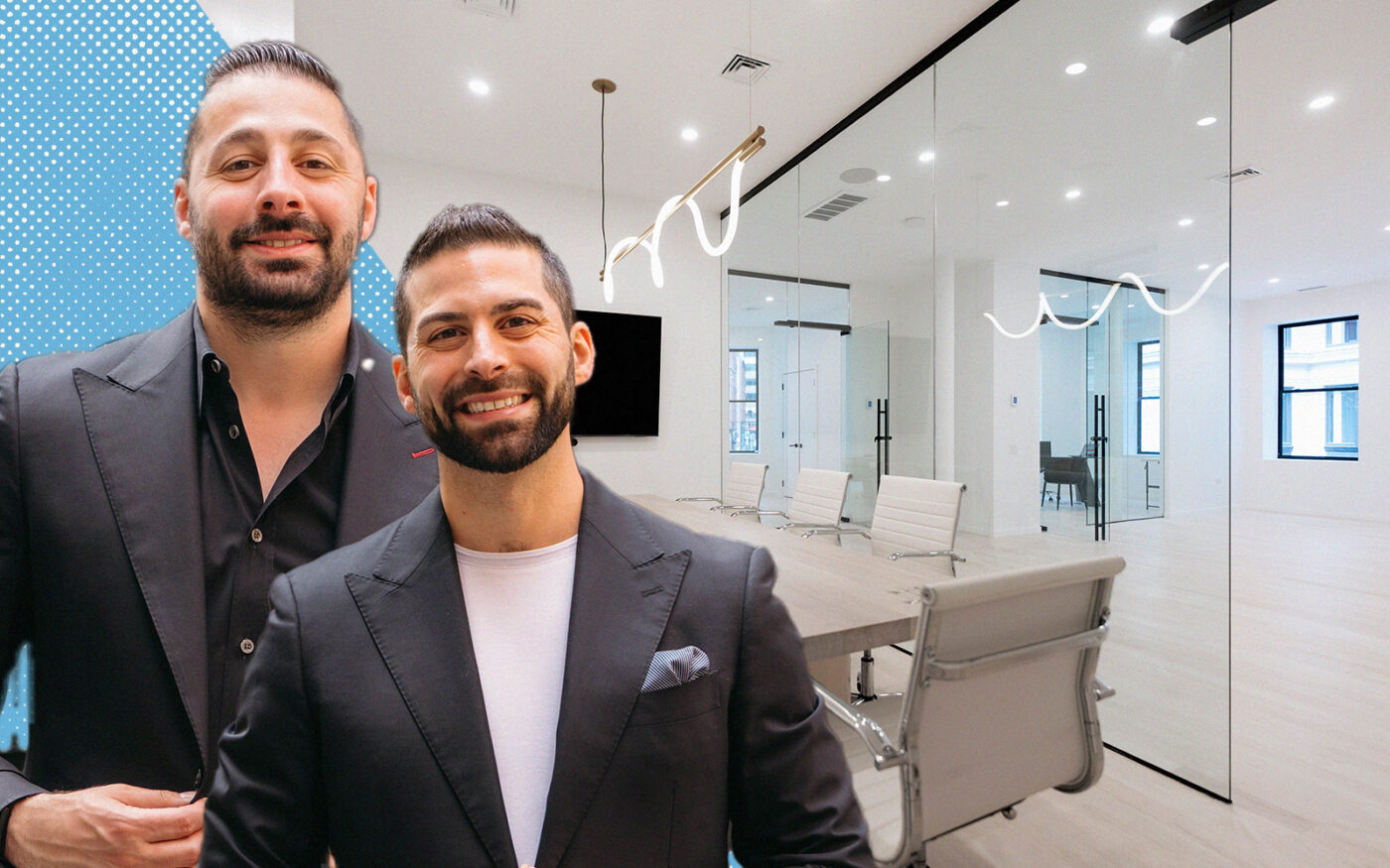 Douglas Elliman’s George and Manny Sarkis with new Boston’s Financial District office