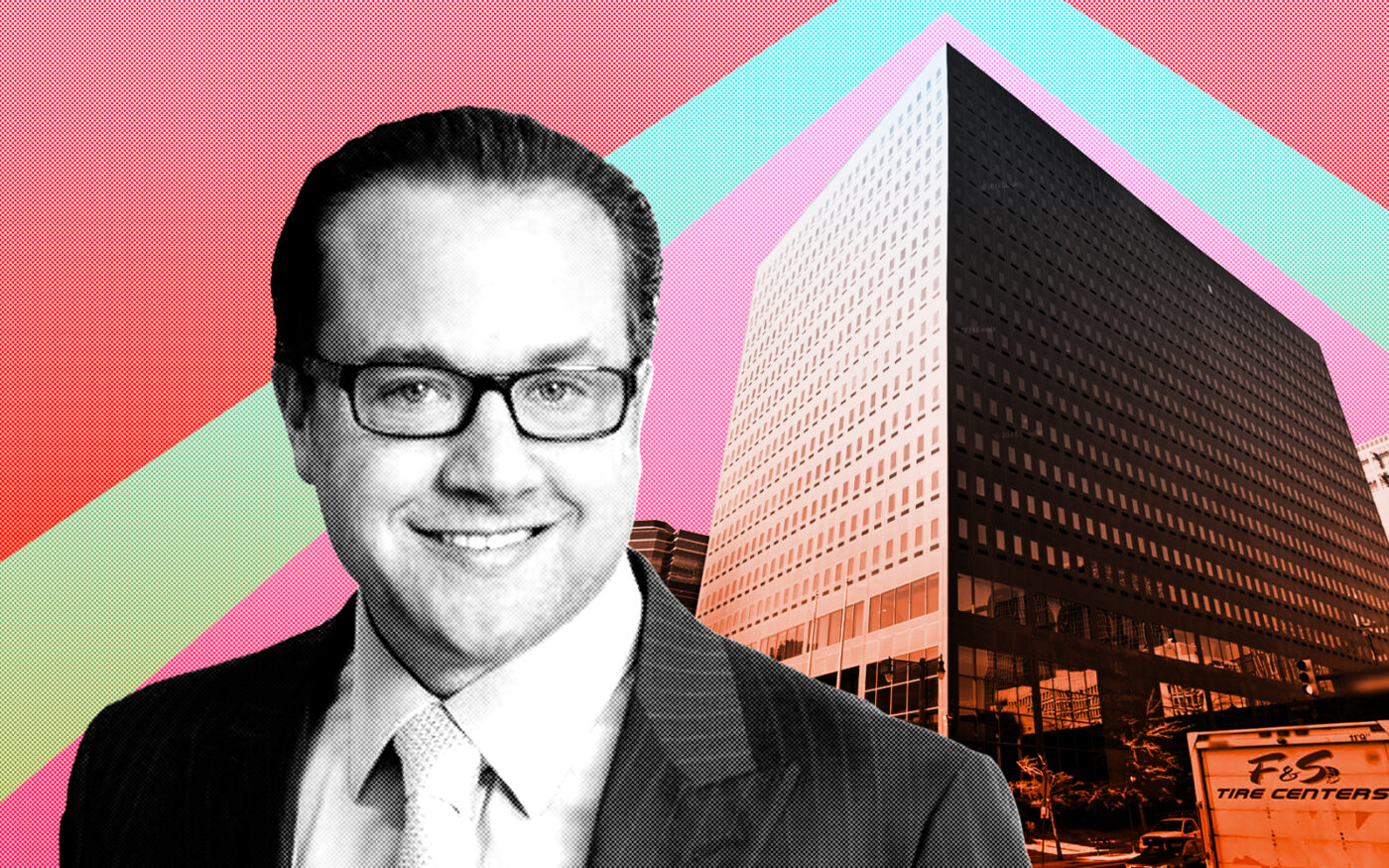 Onyx Equities' Jonathan Shultz and 2 Gateway Center in Newark