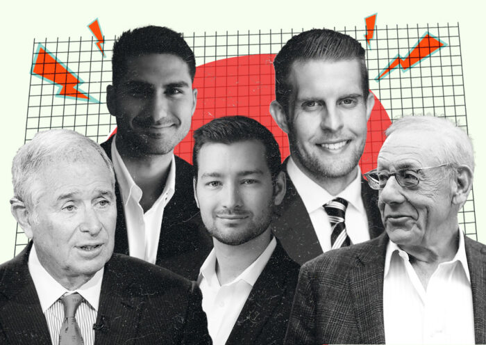 Blackstone's Stephen Schwarzman, Tides Equities’ Sean Kia and Ryan Andrade, Zach Haptonstall and Related's Stephen Ross