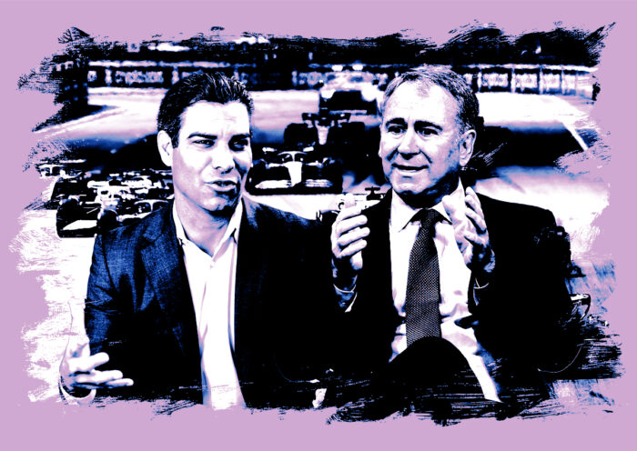 A photo illustration of Francis Suarez (left) and Ken Griffin (right) (Getty)