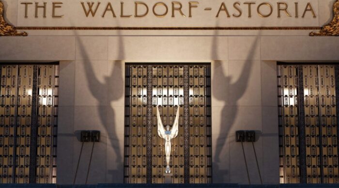 The Waldorf's Iconic Statue Has a Rebirth in Iceland - The New
