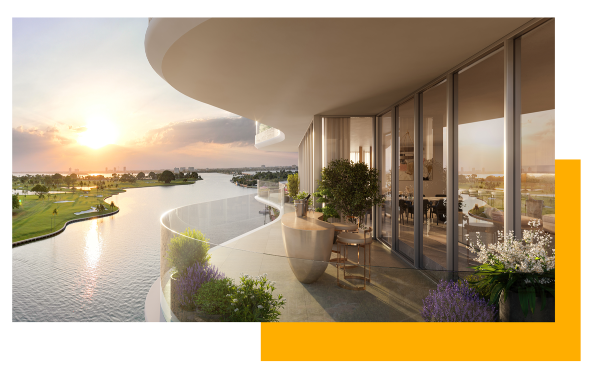 A rendering of 9110 West Bay Harbor Drive  