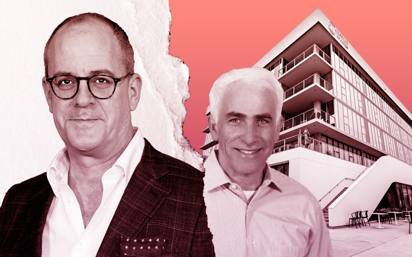 Showtime Networks CEO David Nevins and CIM Group’s Shaul Kuba with 1041 North Formosa Avenue