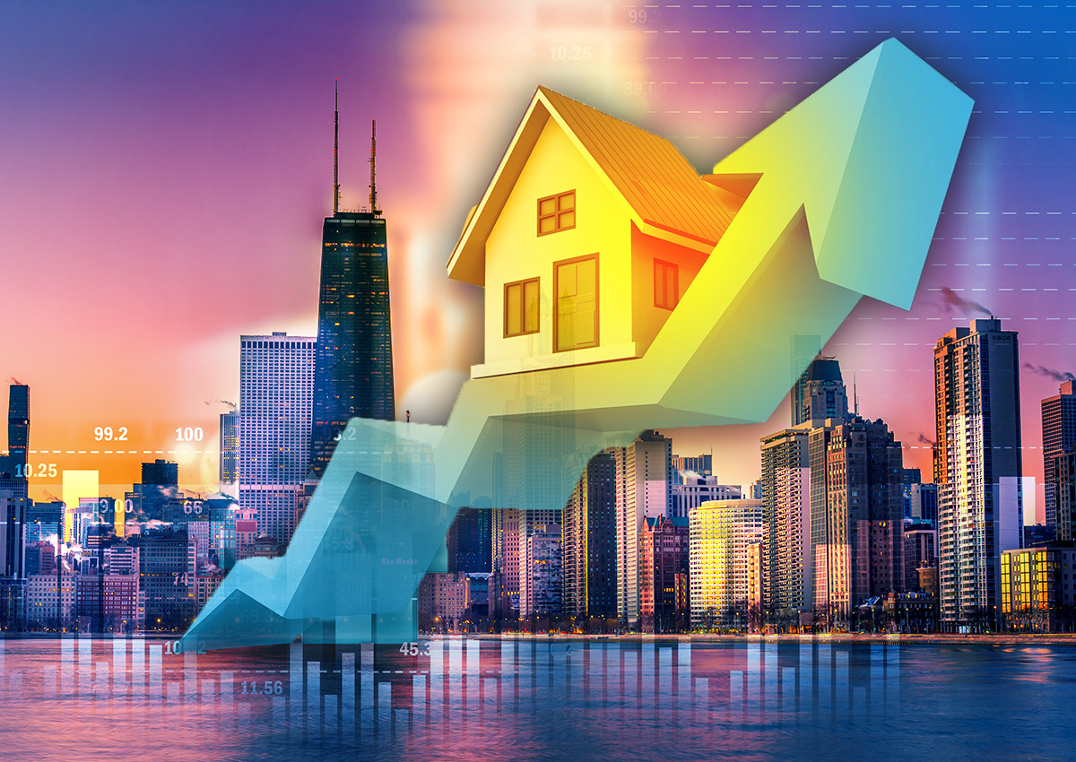 芝加哥地区的房屋不可负担性达到15年来最高点