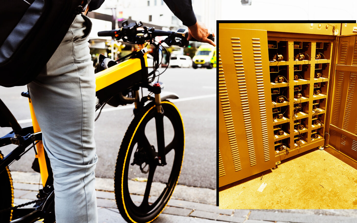 JOCO’s Fireproof Cabinets Stop E-bike Battery Fires