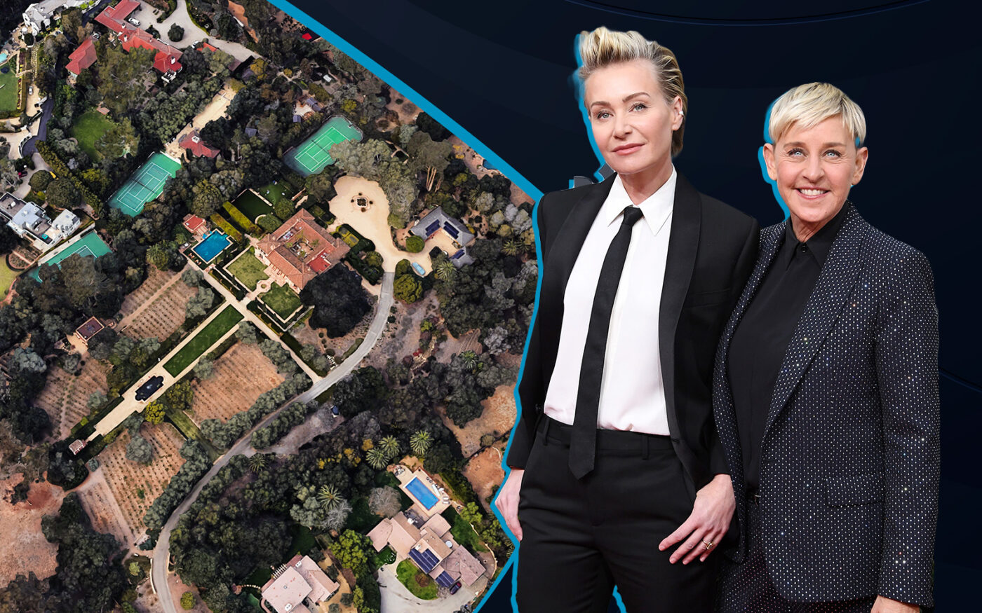 Ellen DeGeneres, Portia de Rossi list $47M Montecito Estate