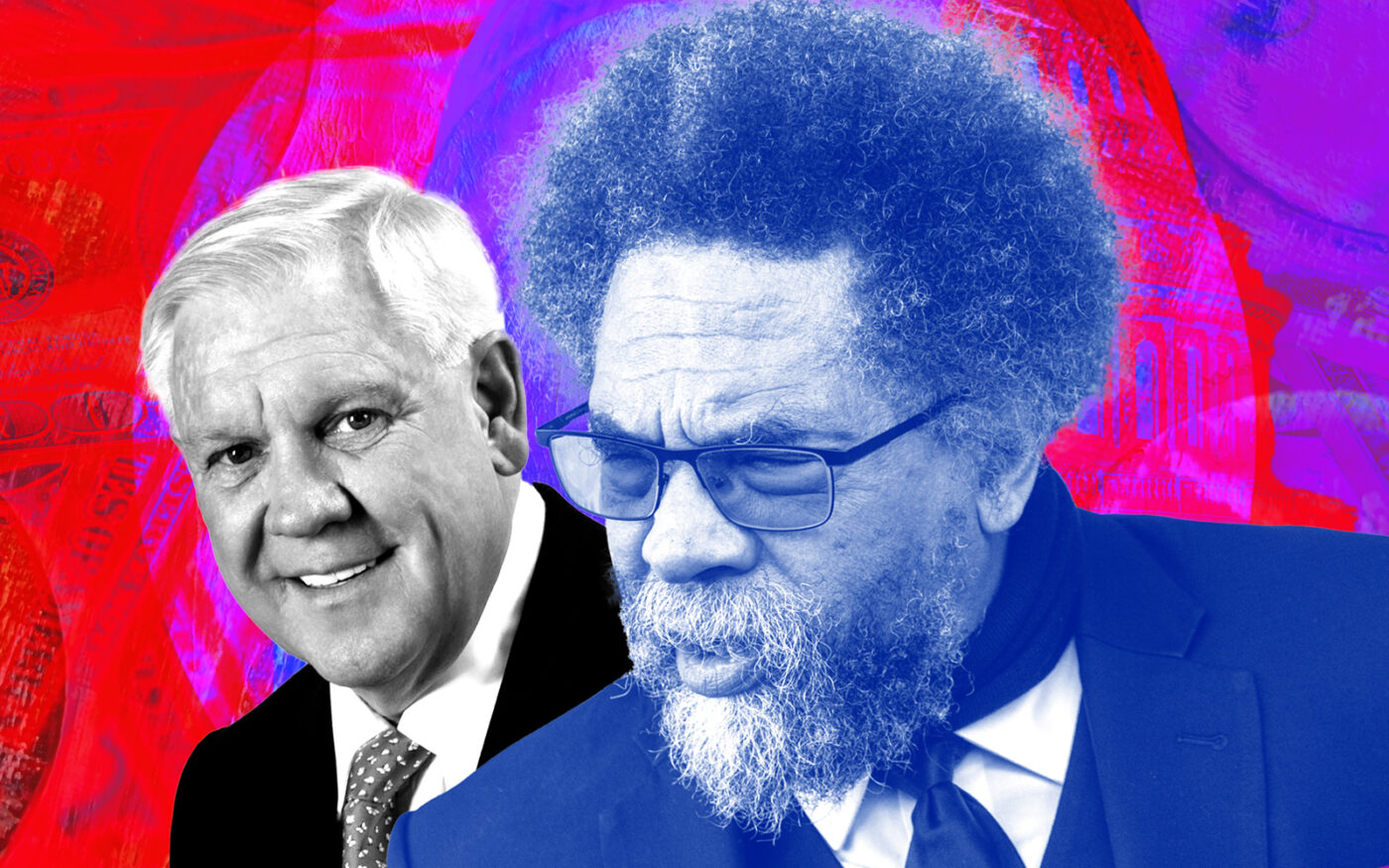 Harlan Crow Donated Maximum to Cornel West Presidential Campaign