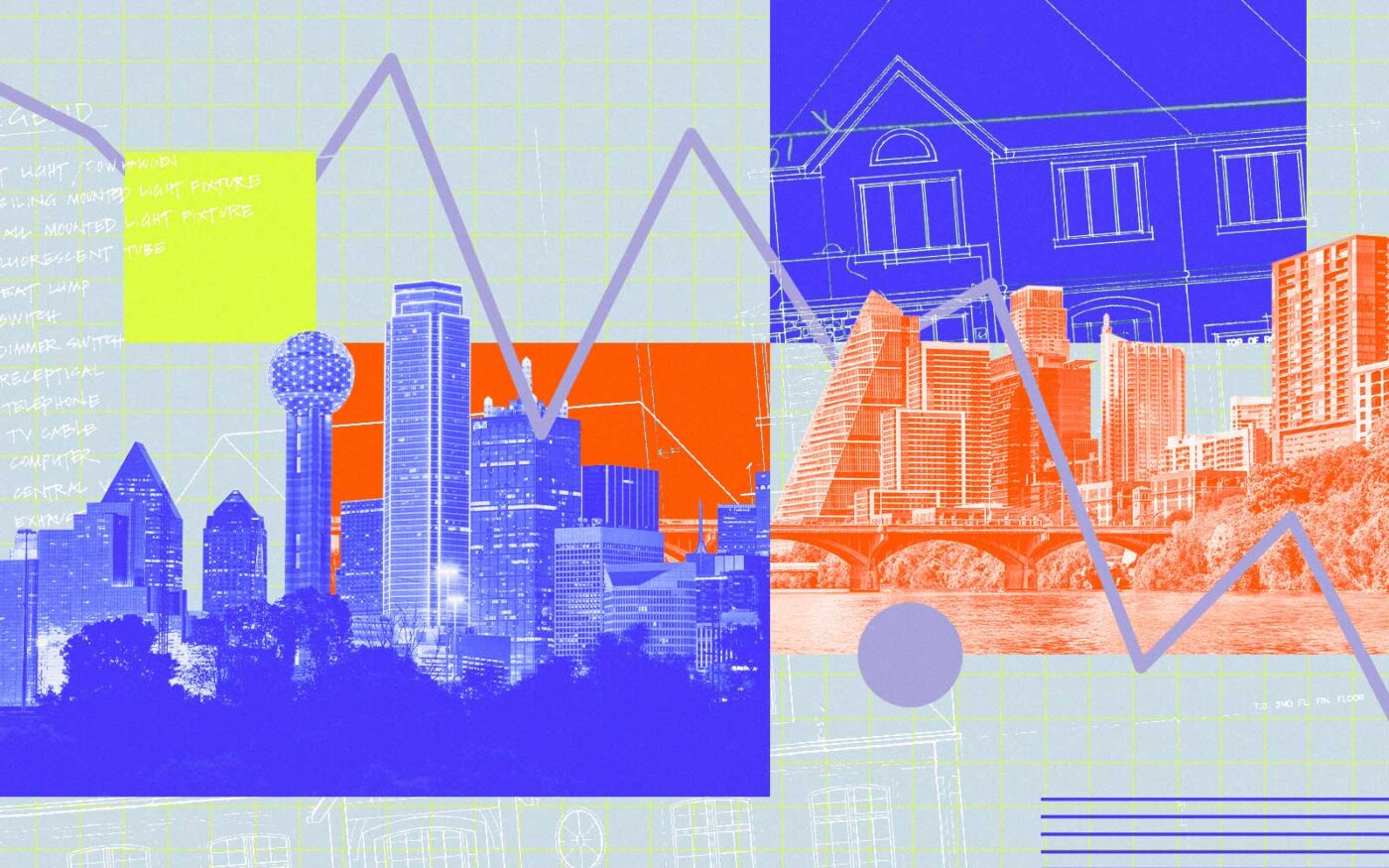 Home prices are falling in Austin and DFW