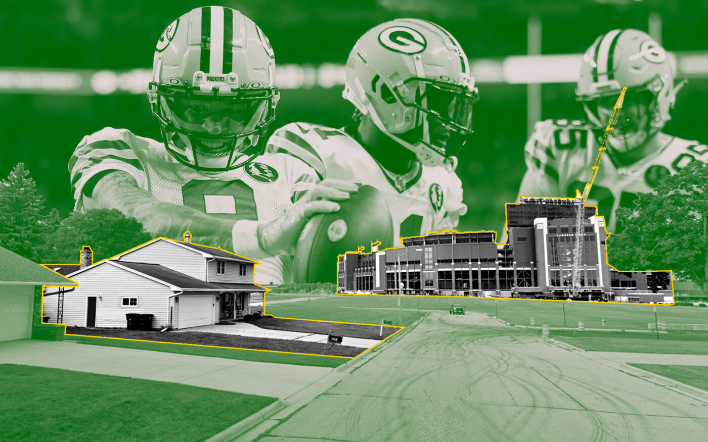 Home Near NFL Green Bay Packers’ Lambeau Field On Zillow