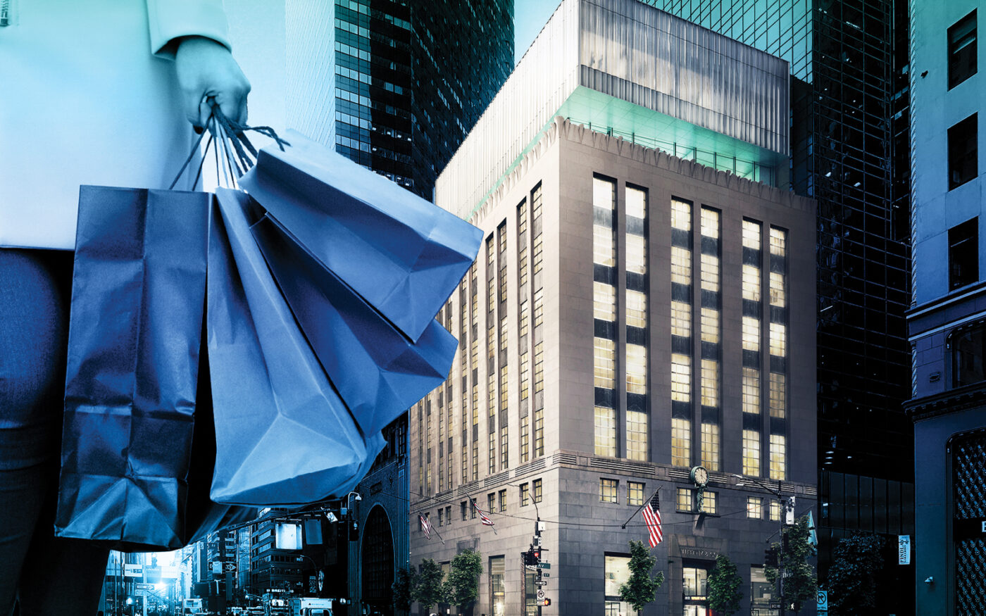 Tiffany’s new flagship store, The Landmark,at 727 Fifth Avenue (OMA New York, Getty Images)