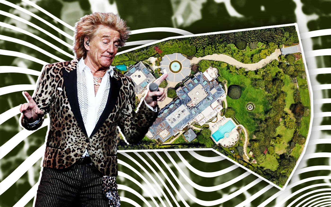 Rod Stewart Raises Price of Beverly Park Manor to $80M