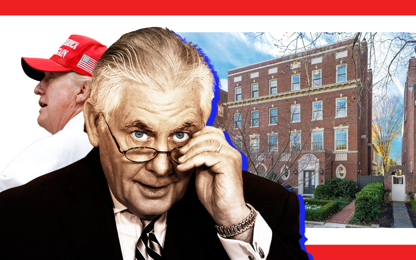 Rex Tillerson, Trump Secretary of State, Trades DC Home