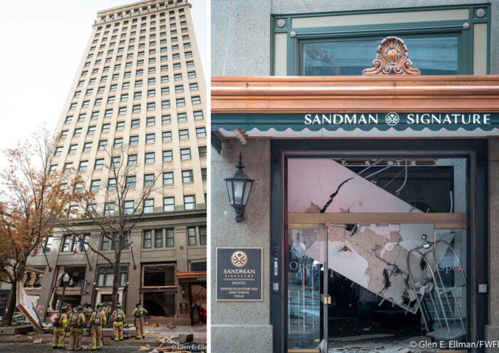 Sandman Signature Hotel Explosion Injures 21 in Downtown Fort Worth